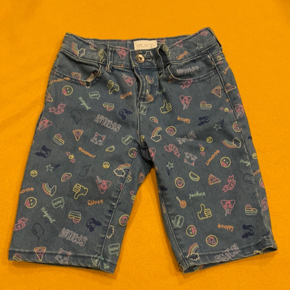 Girls denim shorts